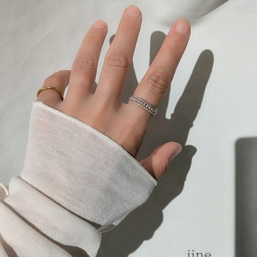 送料無料3点セット】毎日着けたい*デザインリング3点セット【silver925