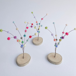 【受注制作】羊の餅花飾り《マルチカラー》 1枚目の画像