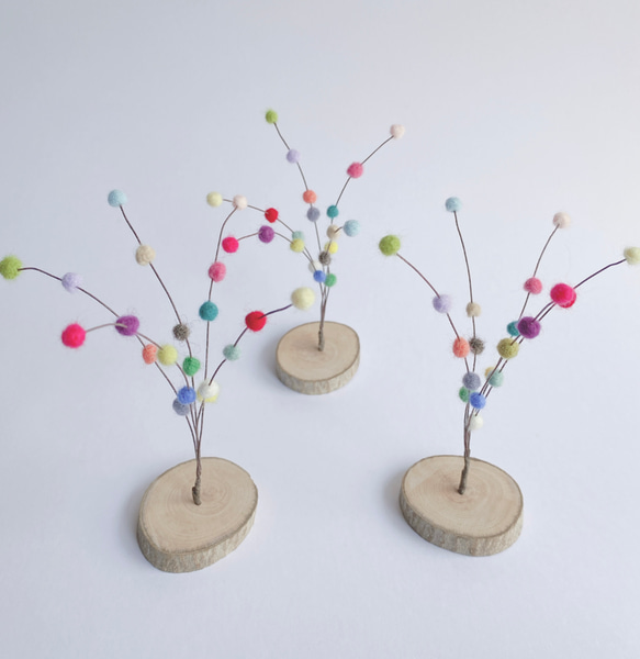 【受注制作】羊の餅花飾り《マルチカラー》 1枚目の画像