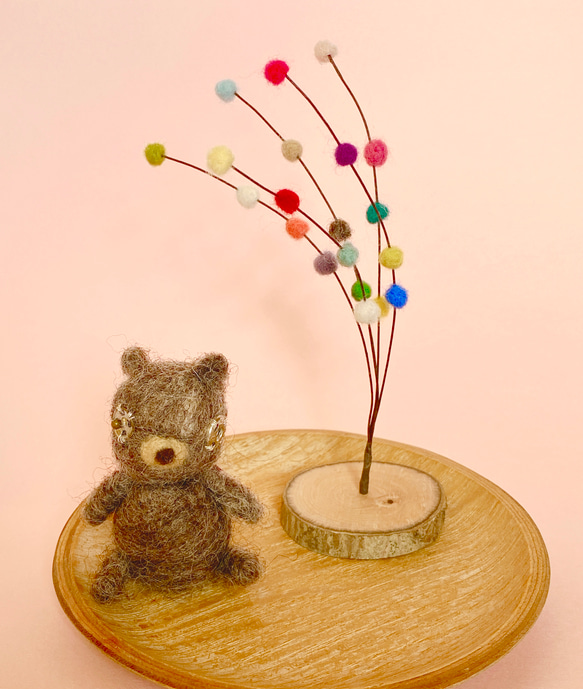 【受注制作】羊の餅花飾り《マルチカラー》 7枚目の画像