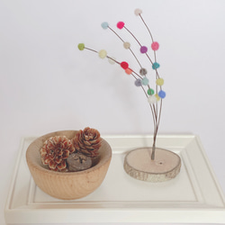 【受注制作】羊の餅花飾り《マルチカラー》 6枚目の画像