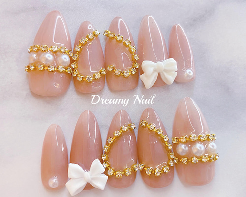 ジェルネイルネイルチップ オーダー♥量産型 34f05e0e1e2c3d0b2c4dcc5cfd3e61