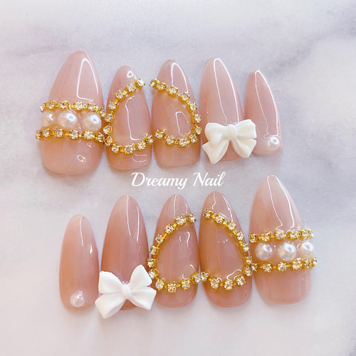 No.7】 ネイルチップ☆ジェルネイル☆量産型☆綺麗系☆清楚系☆地雷系  