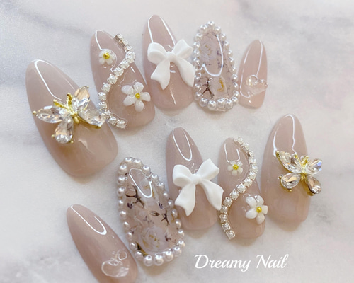 ジェルネイル ネイルチップ オーダー♥量産型 6】 ネイルチップ オーダー ジェルネイル 量産 量産型 地雷