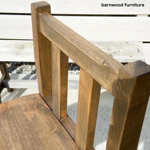 アンティーク仕上げ カウンターチェア（ハイチェア） 椅子（チェアー