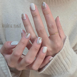 モカ ネイルチップ 上品モカネイル♡ ネイルチップ（つけ爪） jun❤︎nail 通販