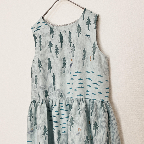 ミナペルホネン one day ノースリーブワンピース ワンピース オキタ