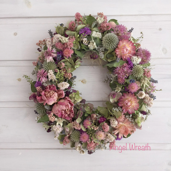 春の花オーバルリース 【公式通販】