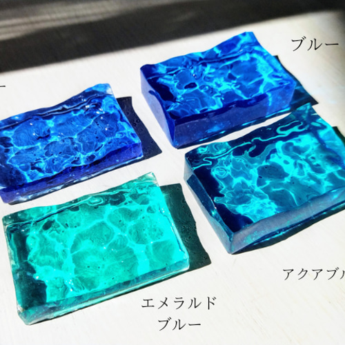 ブルー海のオブジェ☆再販4 / インテリア / レジン/ 置物 その他