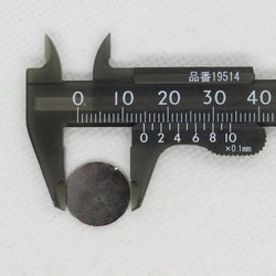 飛鳥庵 ネオジウムマグネット 丸 厚さ1mm直径15mm 2枚目の画像