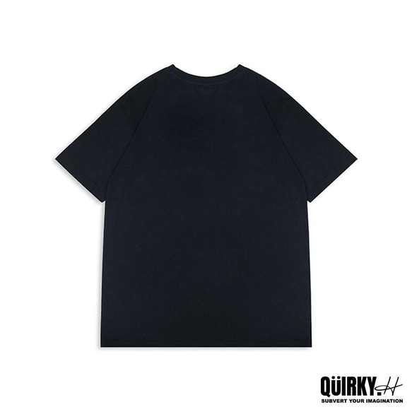 【Quirky.H】夜光玫瑰刺繡OVERSIZE短袖T-shirt 第7張的照片