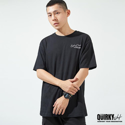 【Quirky.H】反光恐龍骨OVERSIZE短袖T-shirt 第4張的照片