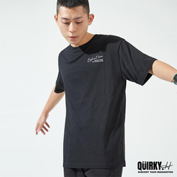 【Quirky.H】反光恐龍骨OVERSIZE短袖T-shirt 第3張的照片