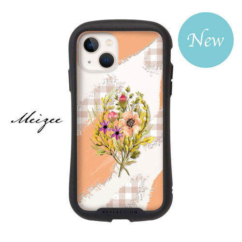 花束】 フラワー 【全機種対応】 スマホケース iPhone15 iPhone