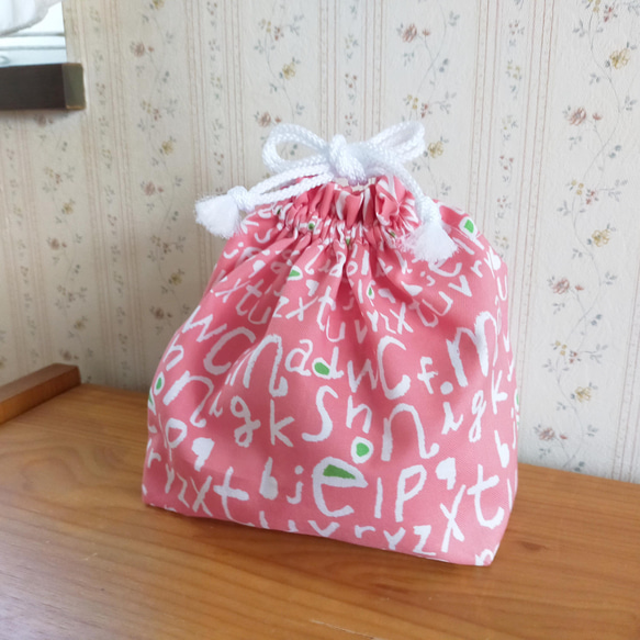 レッスンバッグ&お弁当袋×アルファベット 5枚目の画像