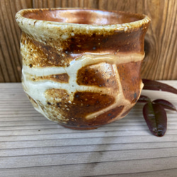自然釉  フリーカップ　湯呑み　焼酎 3枚目の画像