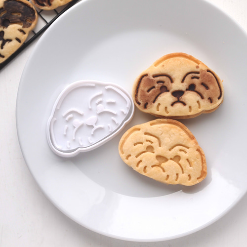 クッキー型 シーズーの顔 クッキー型 めめぱん 通販 13511480｜Creema