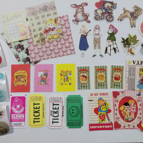 おすそ分け　バラメモ　紙もの詰め合わせ　ローディッドペーパーバック 送料無料】ローディッドペーパーバッグセット 平袋 バラメモ 紙もの