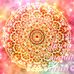 自由、平和、愛の意識で生きる】愛と光❋高波動曼荼羅エネルギーアート