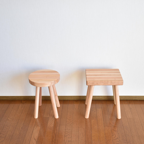 無垢材　スツール　天然木　椅子　チェア 楽天市場】スツール 無垢材 天然木 完成品 オーク材 天然木 椅子