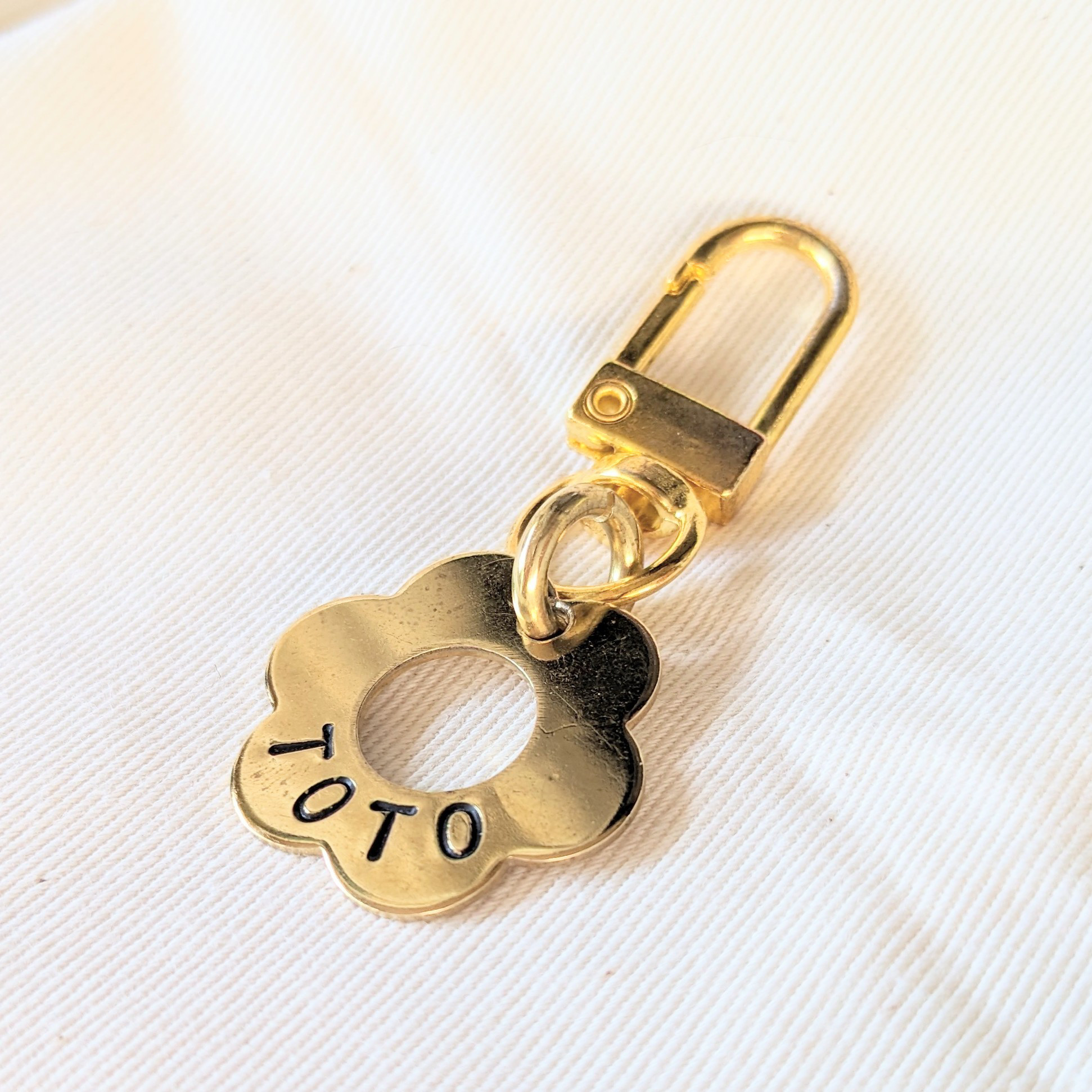 ‪ non　淡色デニム真鍮タグ付き首輪×3 カフェリード×3 collar ペット用品 ‪ non様専用 淡色デニム真鍮タグ付き首輪×3‬