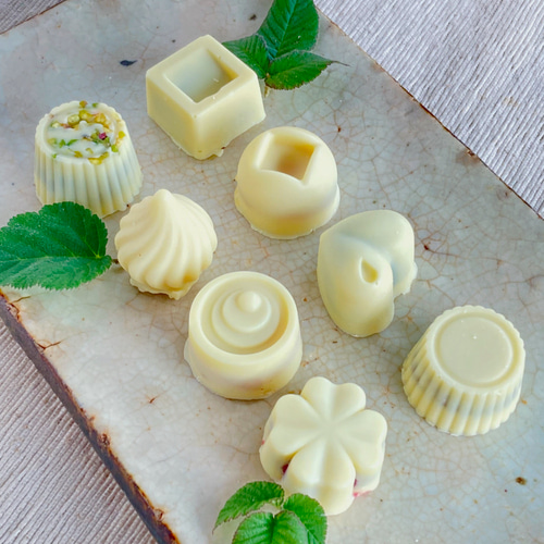オーガニックホワイトチョコ詰合わせ＜8個＞父の日ギフトフード