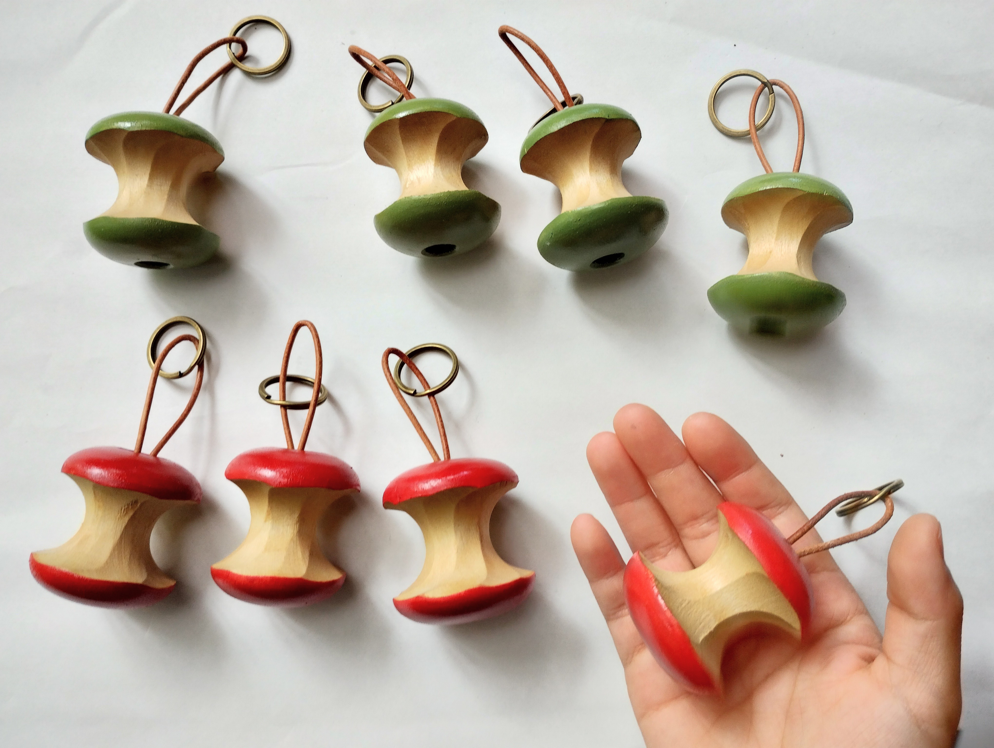 キーホルダー アクリル リンゴ naackr4004.jpg