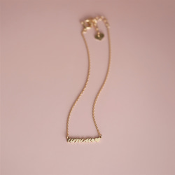 Love letter bracelet K10YG / K18YG　ネームブレスレット　セミオーダー 5枚目の画像