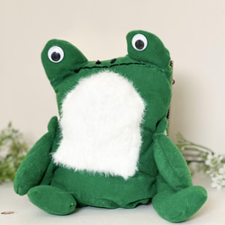 ∞ちびぬい］オーバーオール／type① デニム風 ぬいぐるみ SHIKI