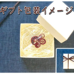 《soutache》ソウタシエ刺繍ピンブローチ/ラペルピン　グレー 9枚目の画像