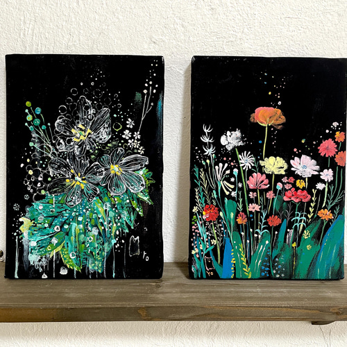 サンカヨウ】SMキャンバス 絵画 まみ郎_rohan.art 通販 13513789