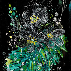 サンカヨウ】SMキャンバス 絵画 まみ郎_rohan.art 通販 13513789