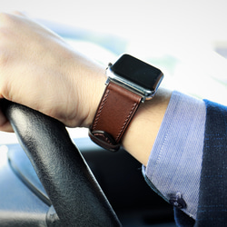 Poiray♪ポアレ時計ベルト〜シックなフリルリボンにビーズ刺繍