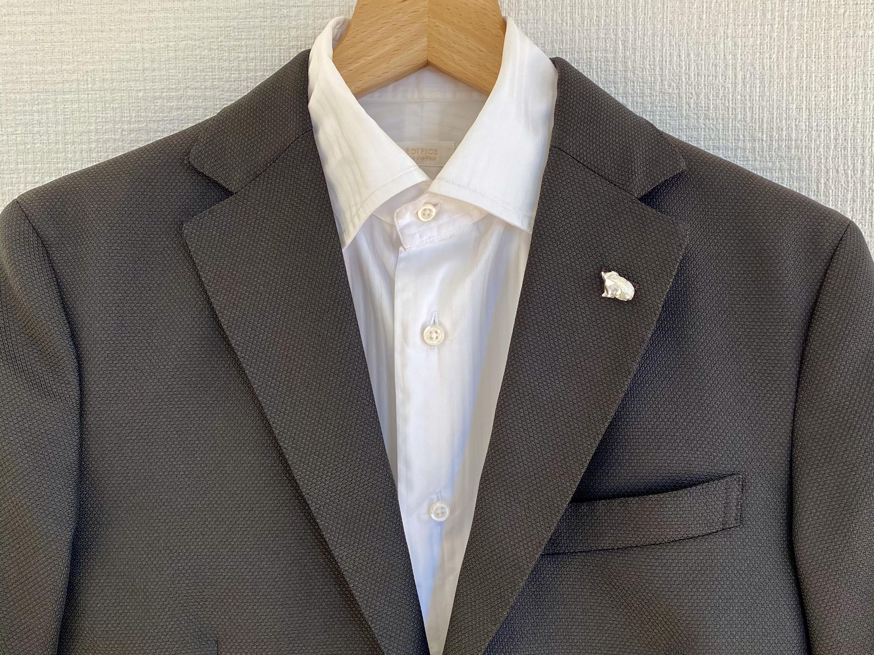 ハリネズミのピンブローチ