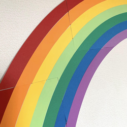 【壁面装飾】大きな虹 7枚目の画像