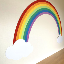 【壁面装飾】大きな虹 6枚目の画像