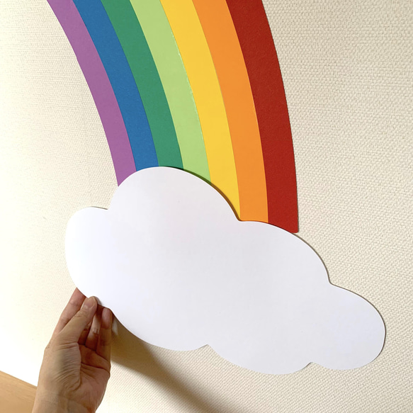 【壁面装飾】大きな虹 4枚目の画像