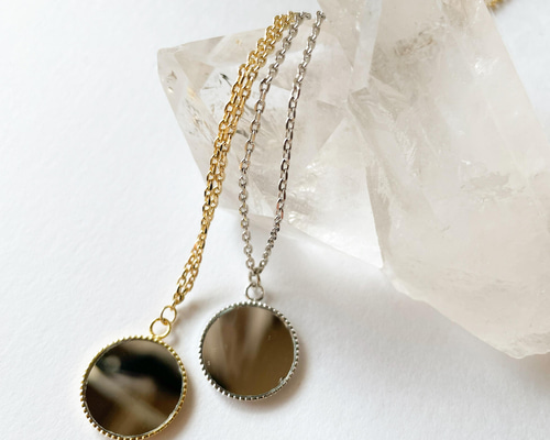 再販✖︎5】シンプルmirror necklace シンプルミラーネックレス 再販✖︎5】シンプルmirror necklace シンプルミラーネックレス