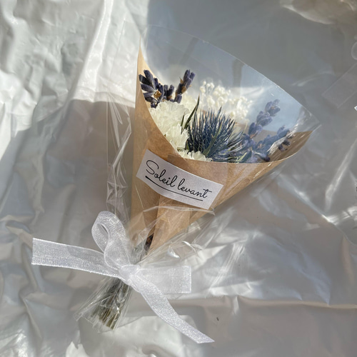 ドライフラワー ミニブーケ 花束 ブーケ ギフト プレゼント イエロー