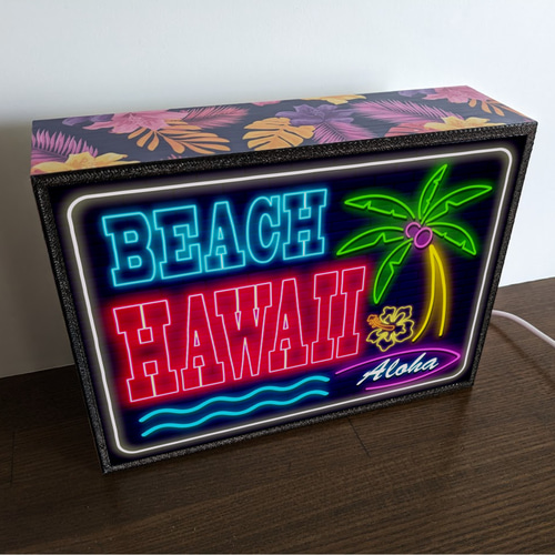 ハワイ ビーチ サーフィン ヤシの木 ハイビスカス 海 南国