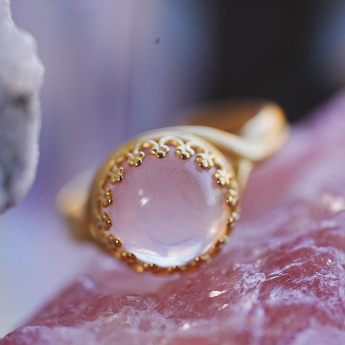 スターローズクォーツ フルムーンLLリング 指輪・リング Juvelia 通販  