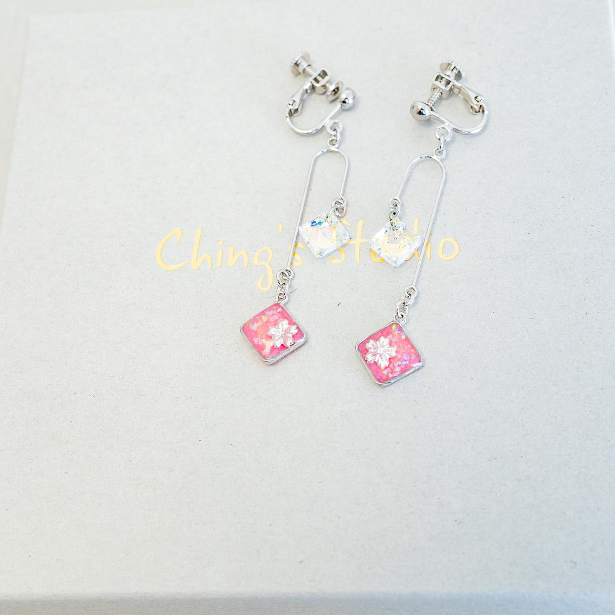 512 ストーン　ひし形　ピアス　イヤリング　ハンドメイド 512 ストーン ひし形 ピアス イヤリング ハンドメイド 楽天市場