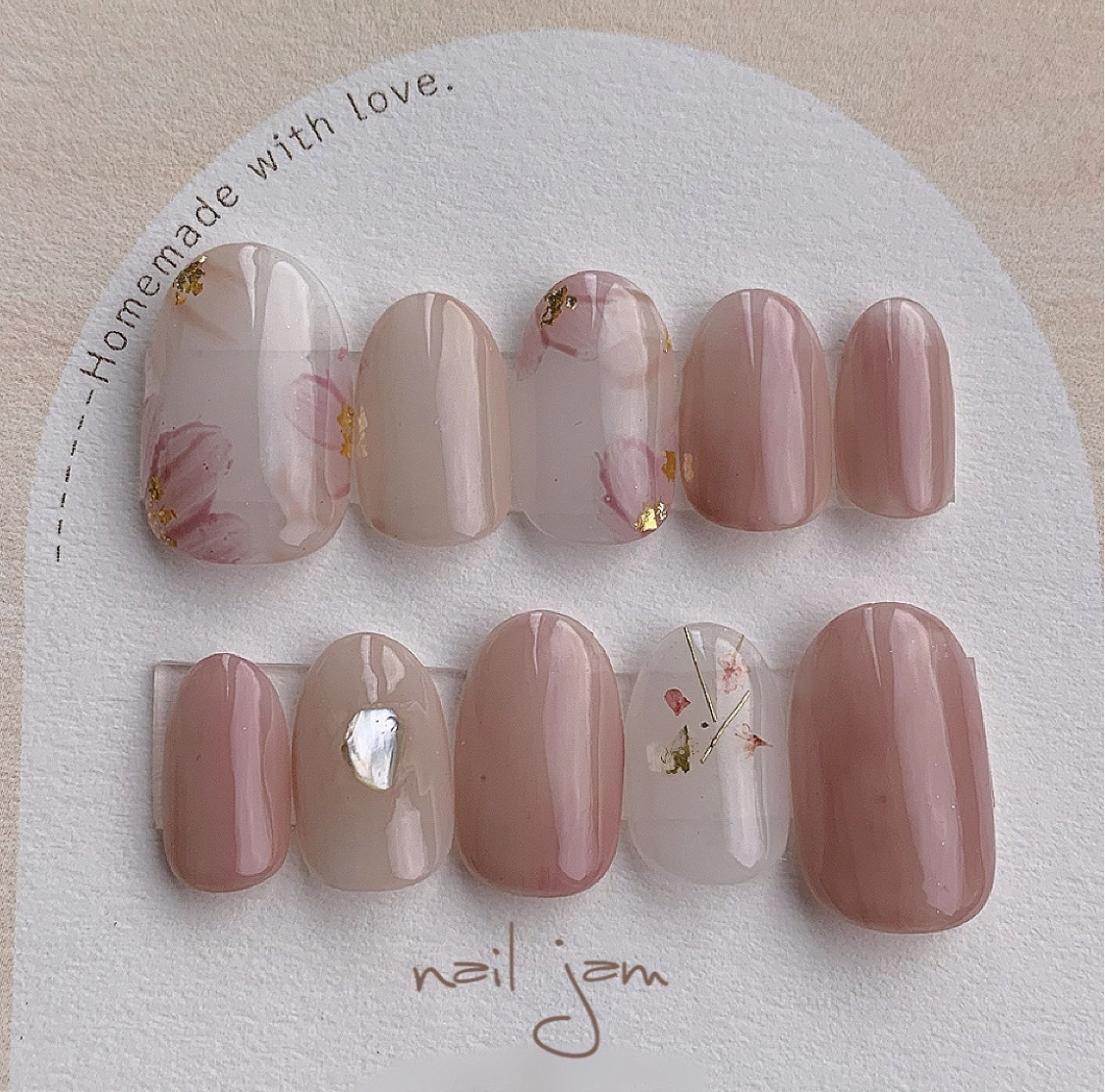 RRR's 【ネイルチップ販売】 ネイルチップ No.099 ネイルチップ（つけ爪） PONOPONOnails