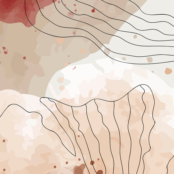 アートポスター ボタニカル 花 水彩風 パステル 北欧風 ナチュラル おしゃれ 3枚セット 9枚目の画像