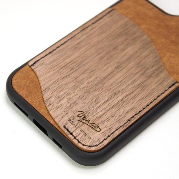 REAL WOOD　iPhone　13/13Pro/13mini/13ProMAX　open case 3枚目の画像