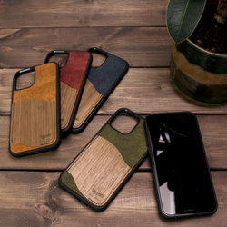 REAL WOOD　iPhone　13/13Pro/13mini/13ProMAX　open case 2枚目の画像