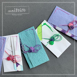 miniブーケ【Hanataba】そらいろ～水引フラワー付～プリザーブドフラワー花束　水色　結婚祝　母の日　誕生日 7枚目の画像