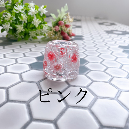 プチフラワーのハーバリウムペン立て その他雑貨 M's liebe 通販