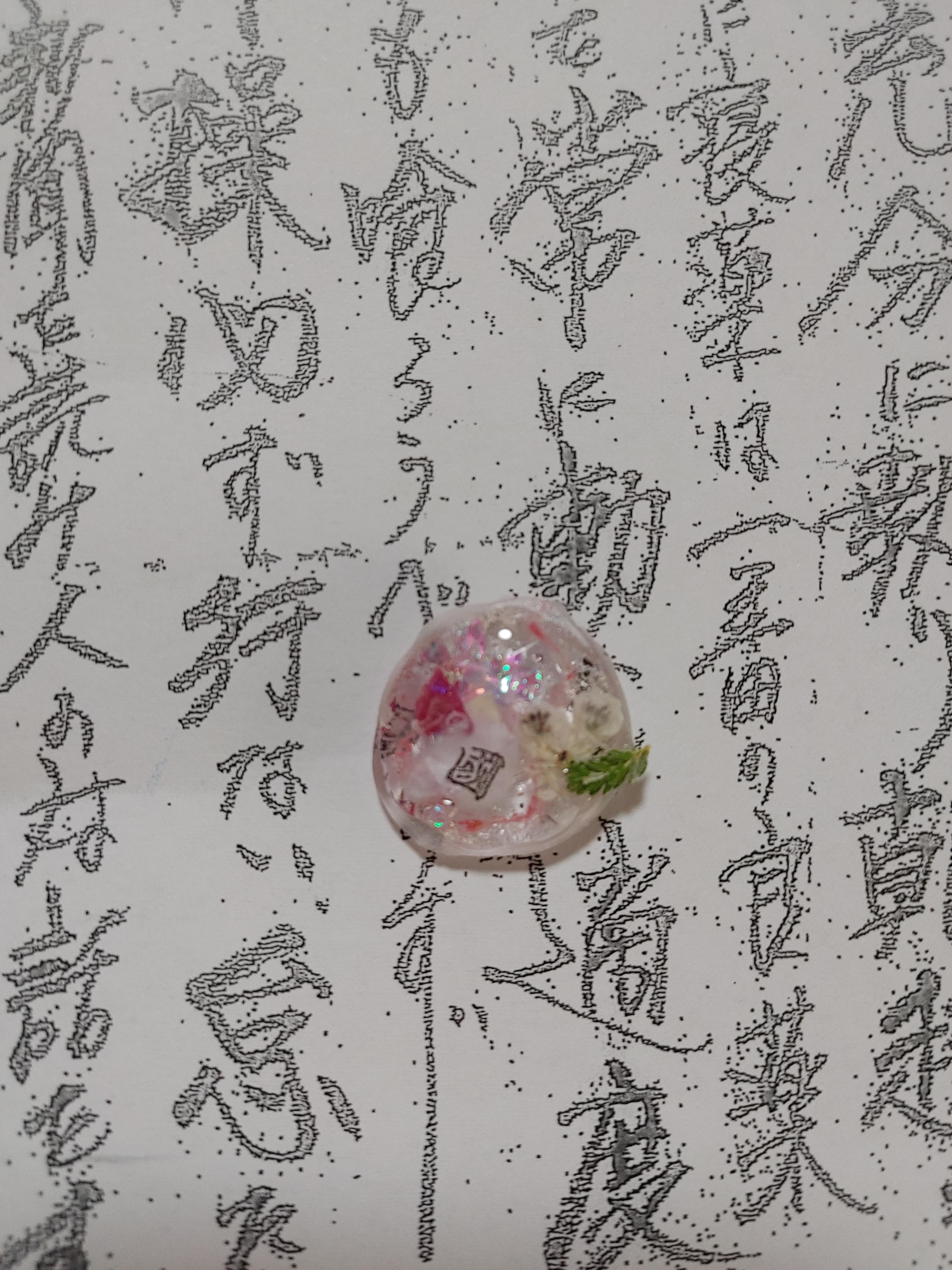 寺から手作りブレスレット
