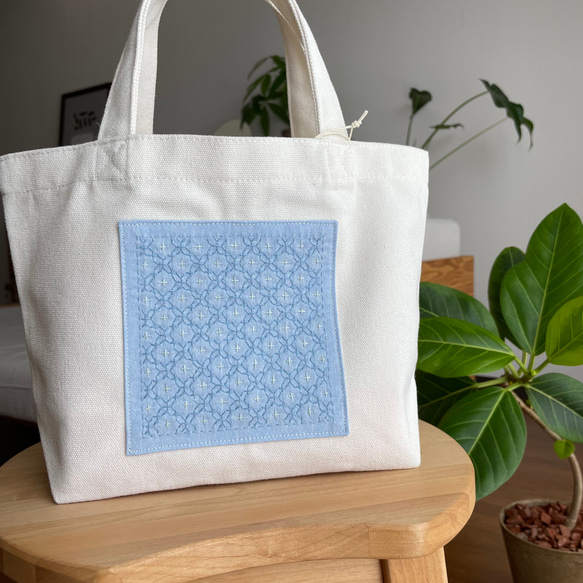 刺し子トート THE CANVET】FUJIOKA Limited Totebag（藤巻百貨店別注仕様